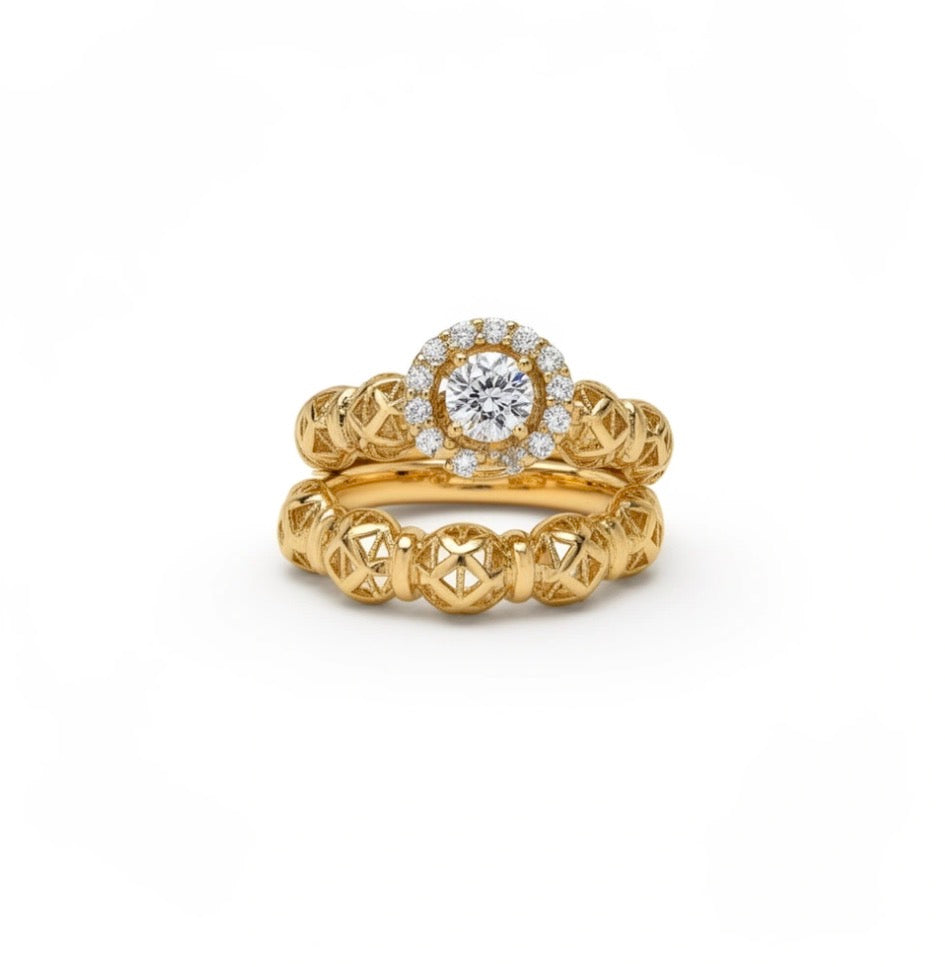 Wedding ring set