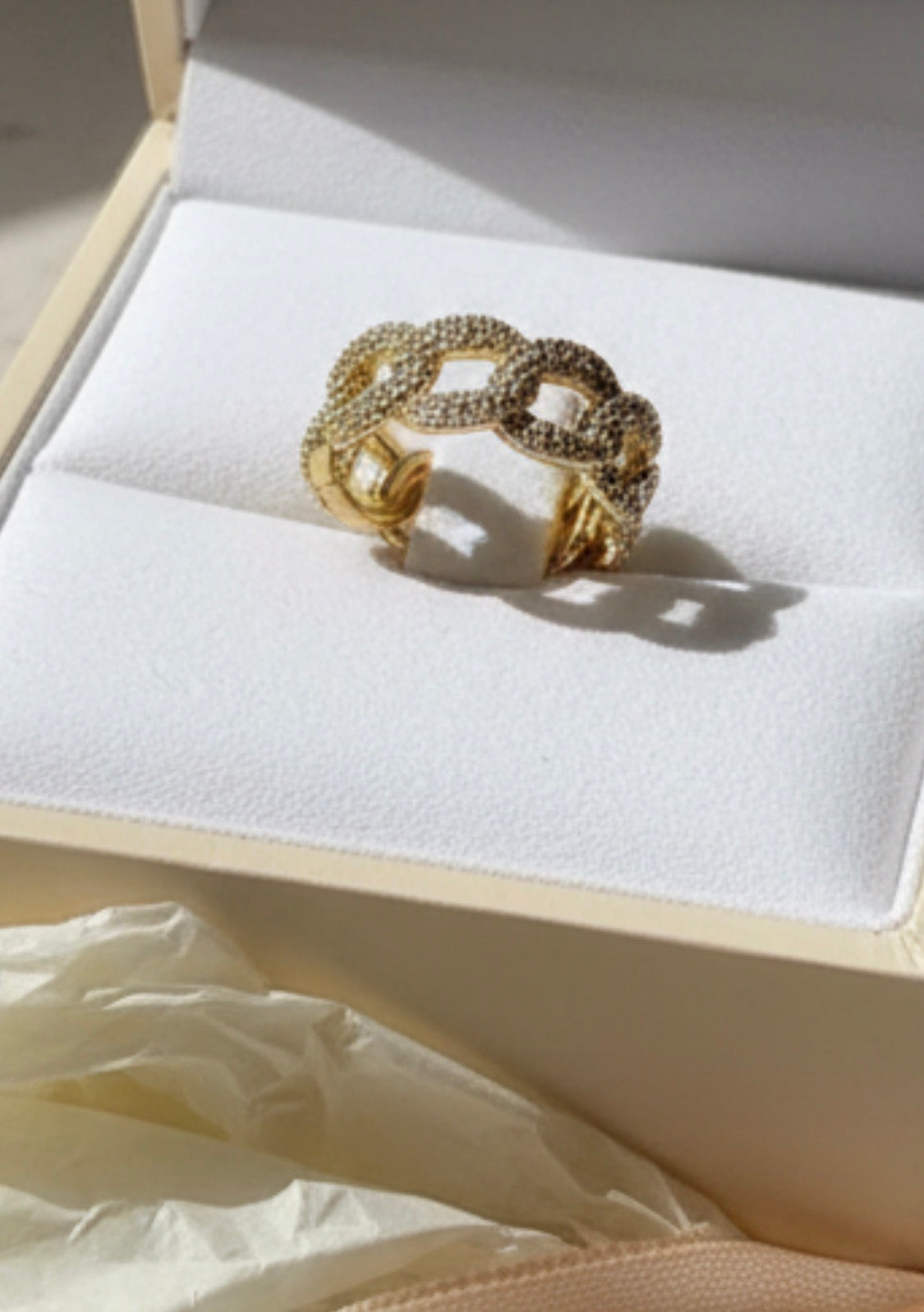 Link Zirconia Ring