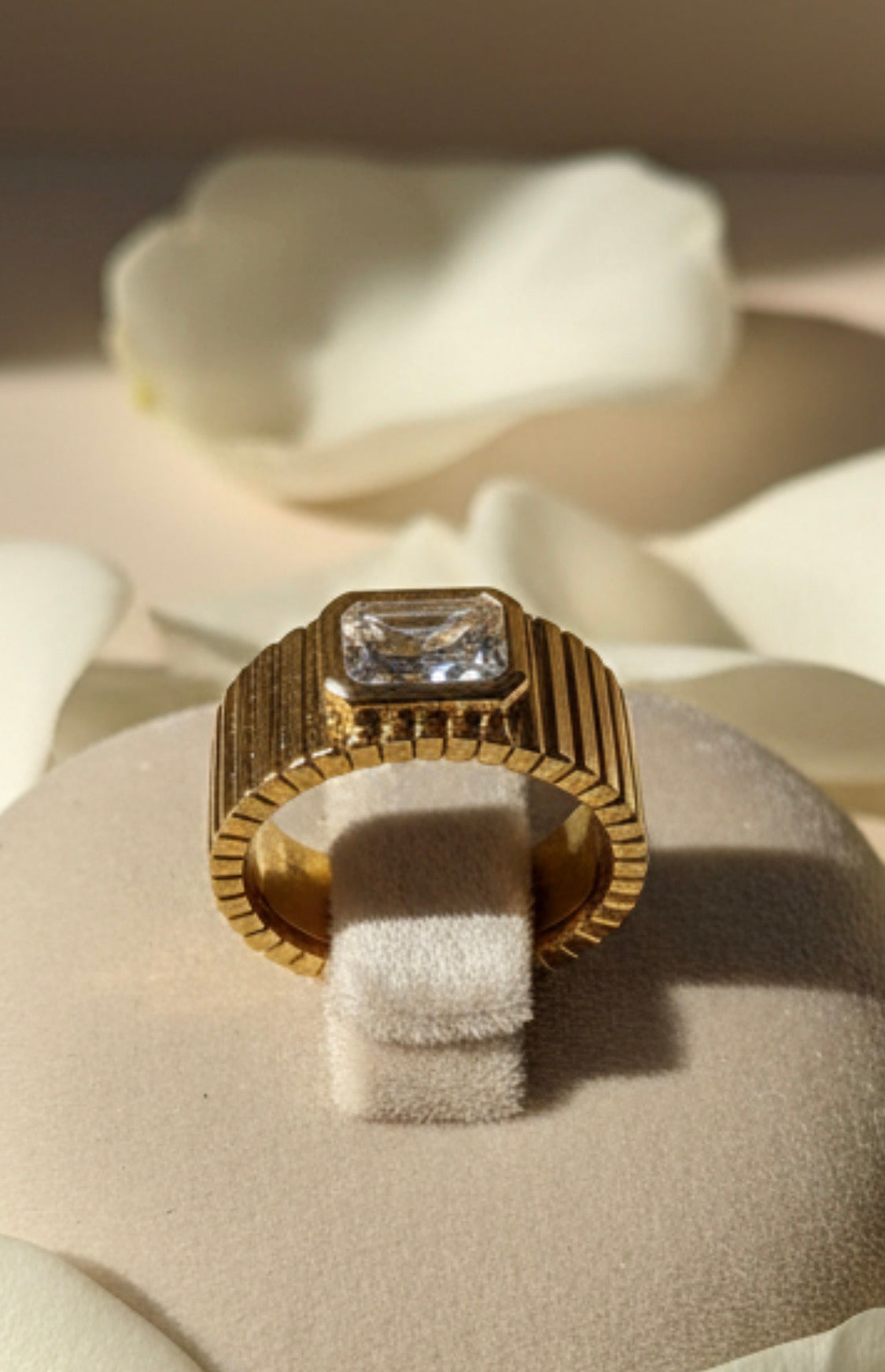 Ribbed ring