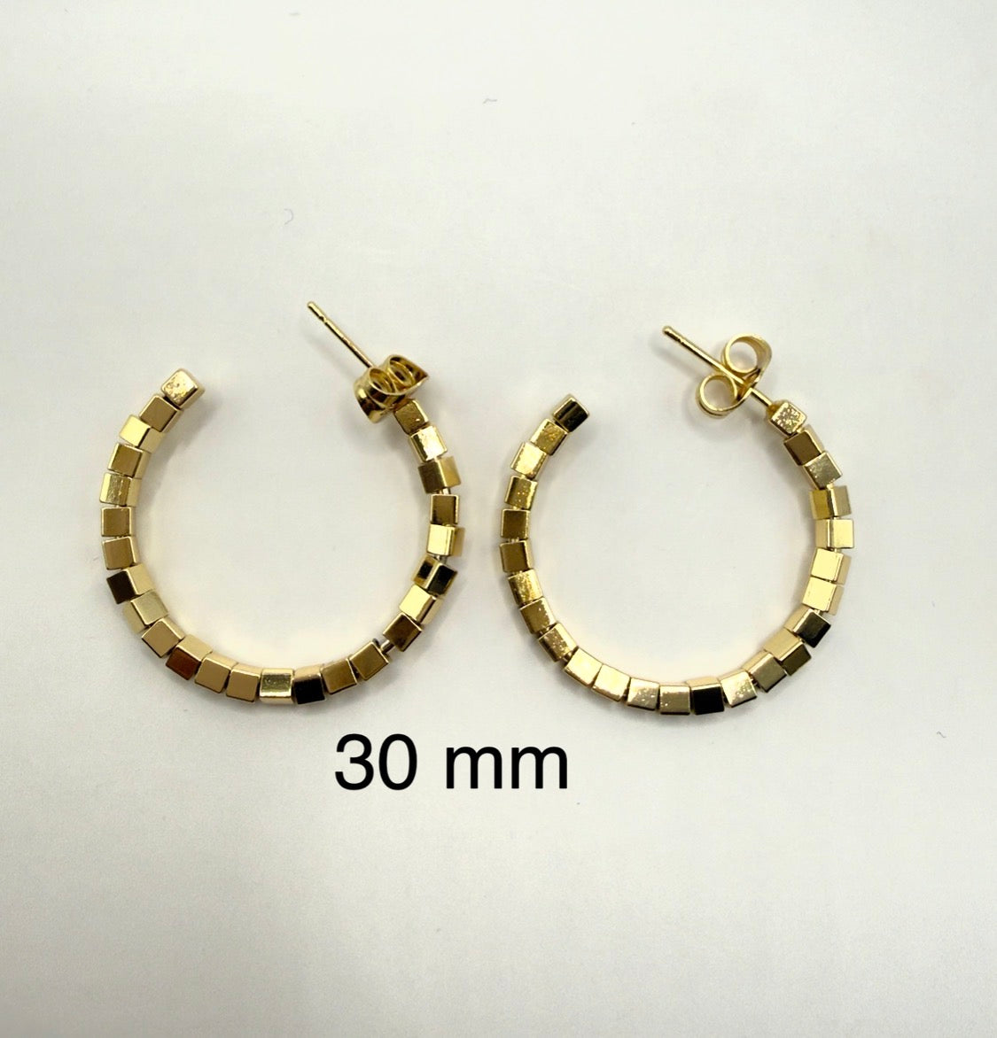 Geometric Hoop Earrings