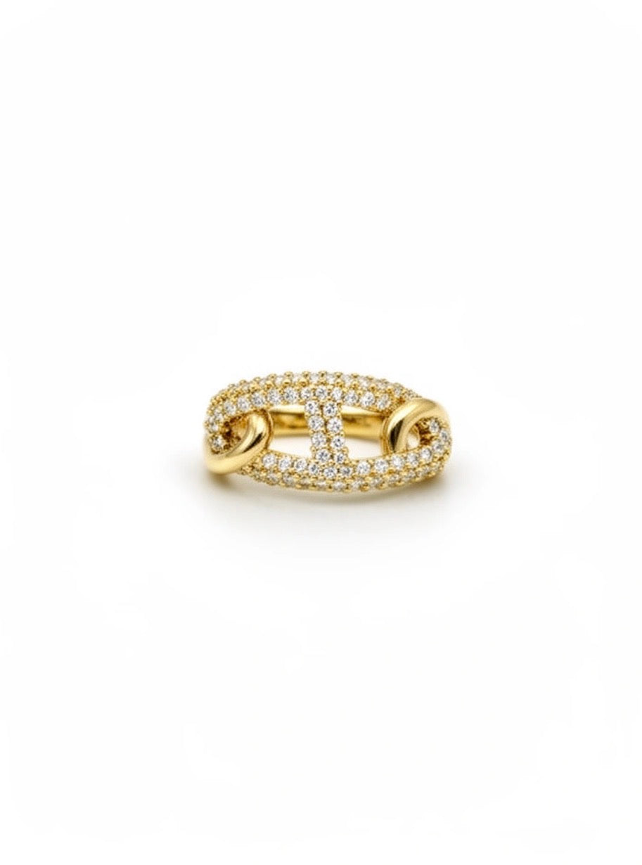 Link Chain Statement Ring