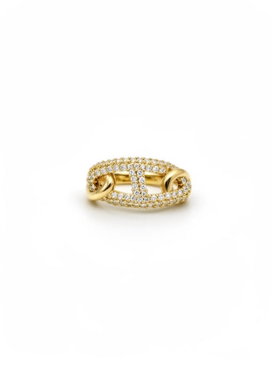 Link Chain Statement Ring