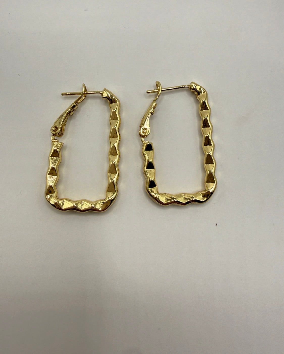 Geometric Hoop Earrings