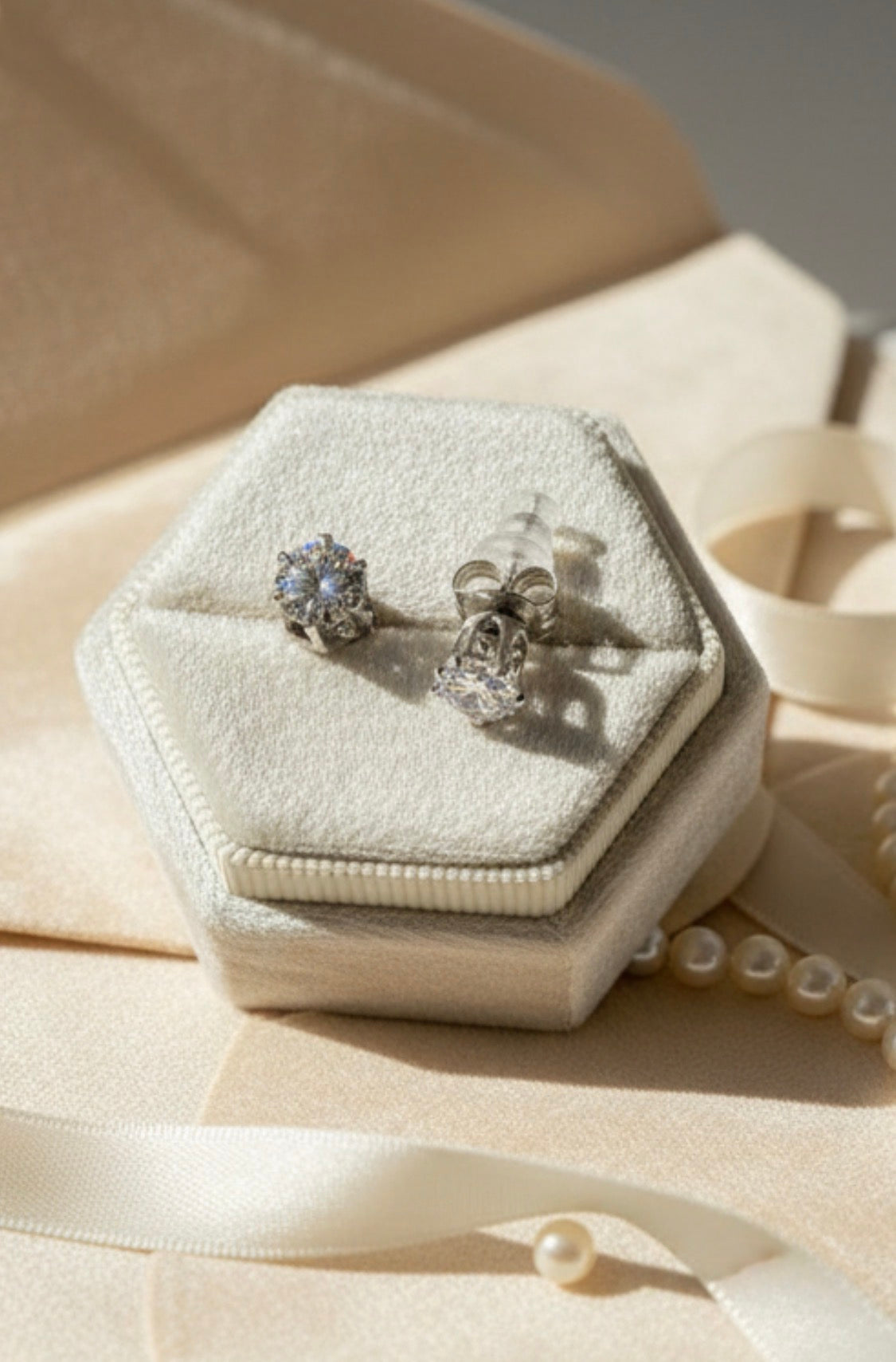Stud earrings