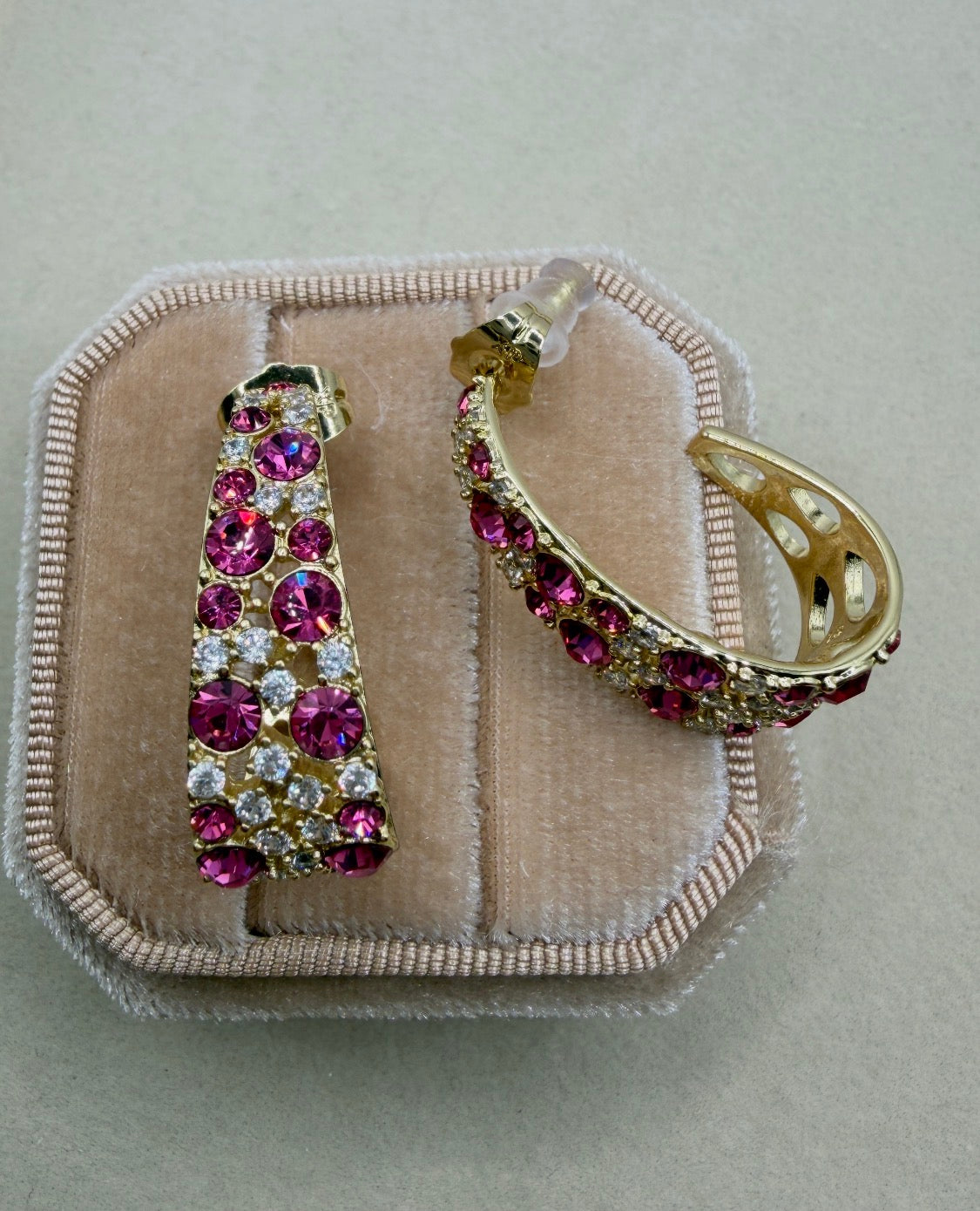 Hoop earrings