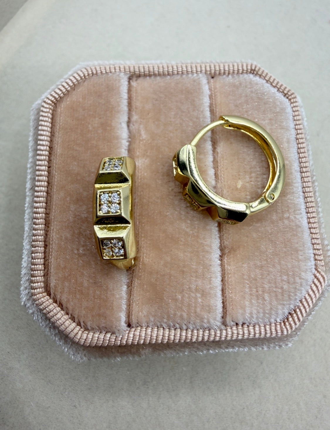 Hoop earrings