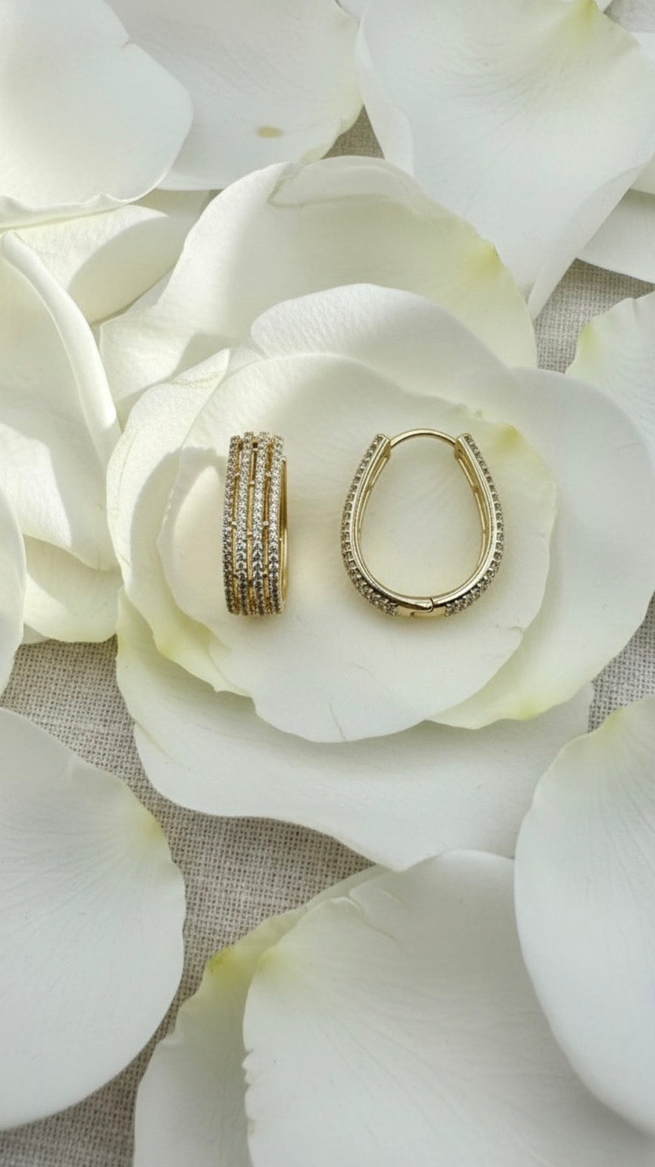 Hoop earrings