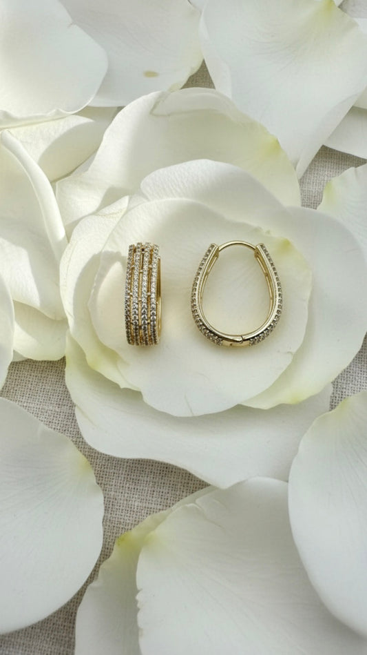 Hoop earrings