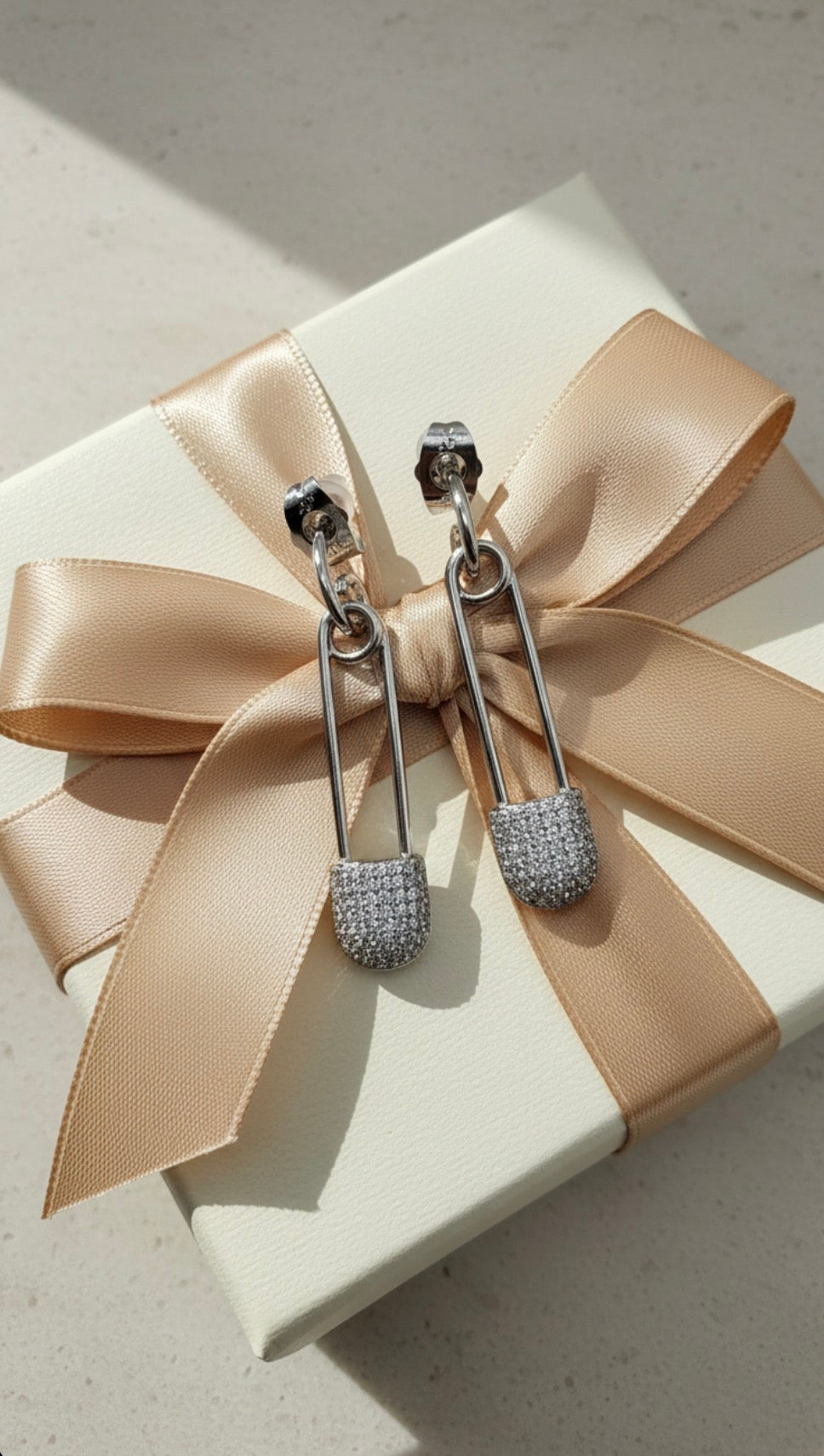 Safety Pin Earrings