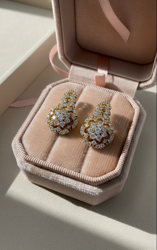 Floral Statement Earrings
