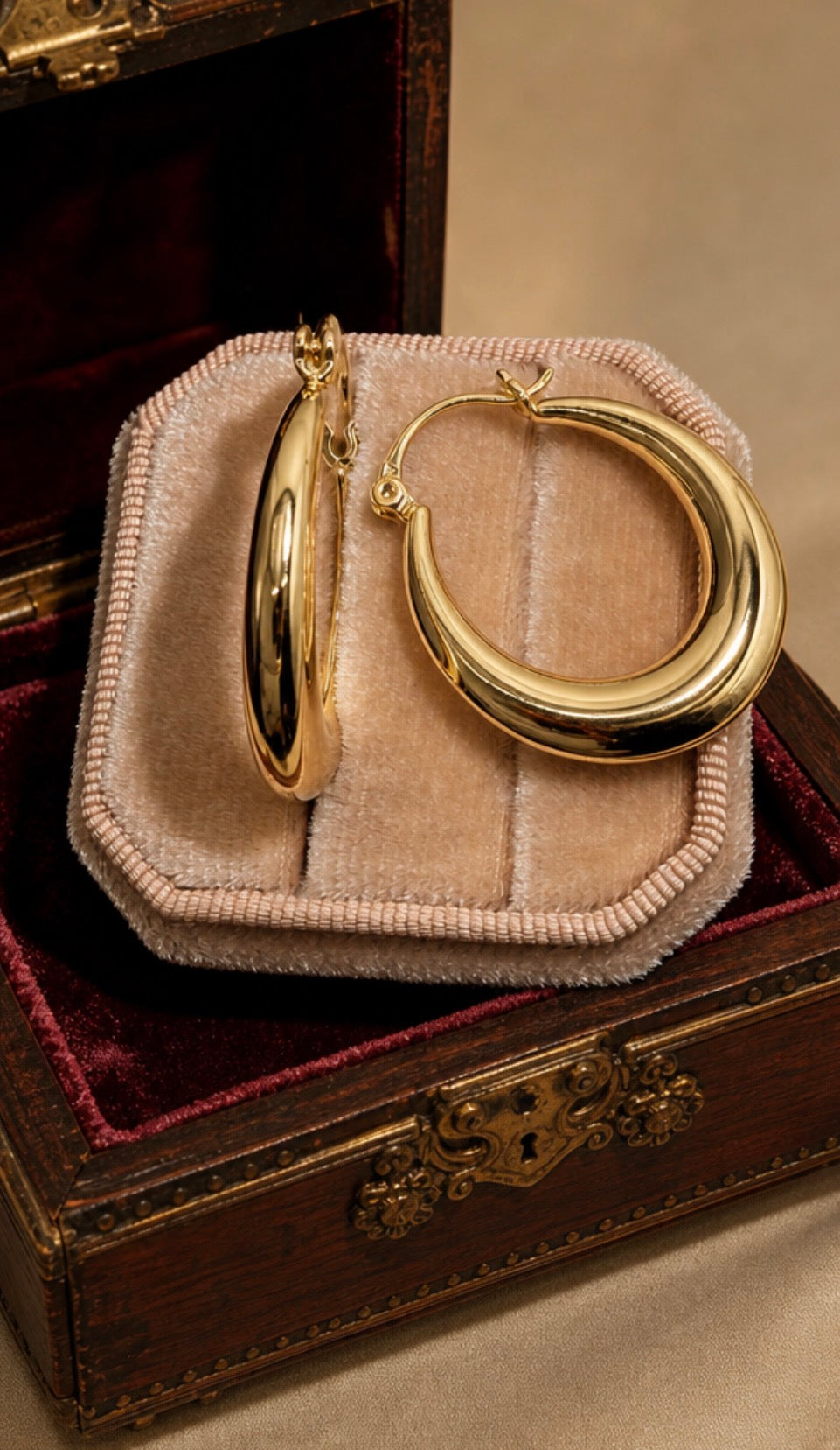 Classic Dome Hoop Earrings