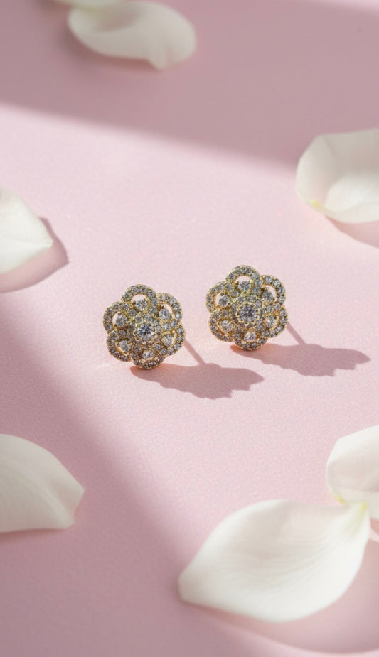 Floral Stud Earrings