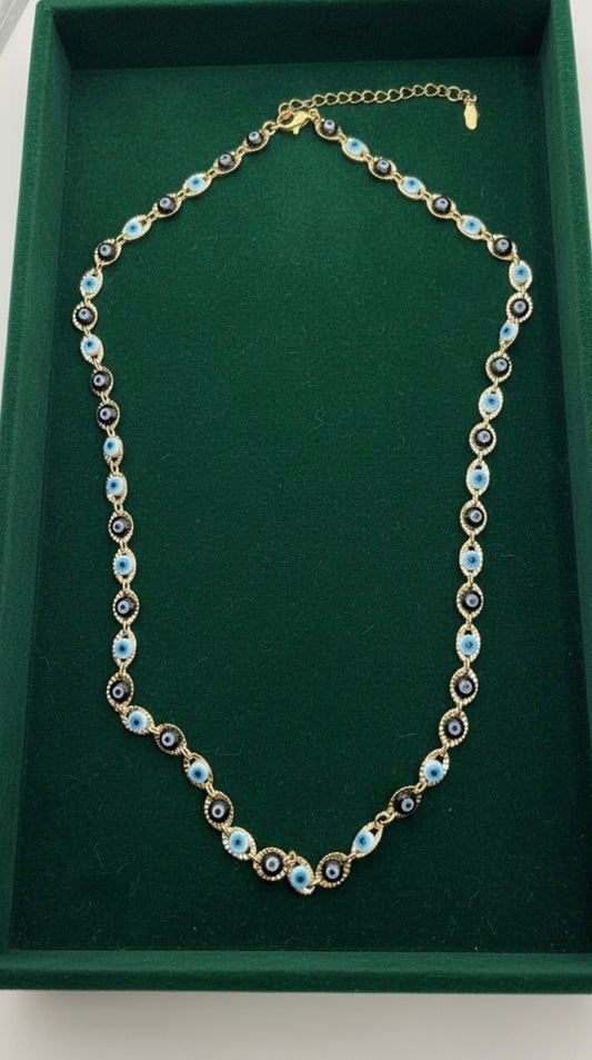 Evil eye necklace