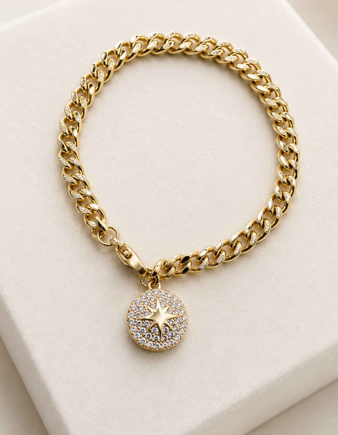 North Star Charm Chain bracelet