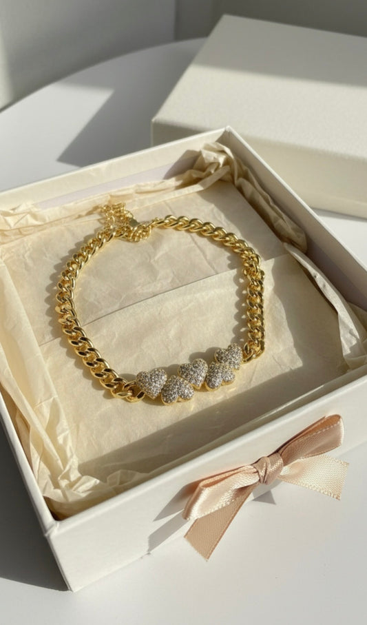 Heart bracelet
