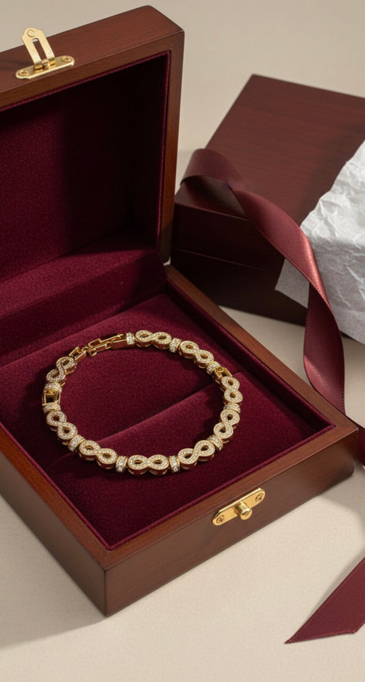 Infinity symbol bracelet