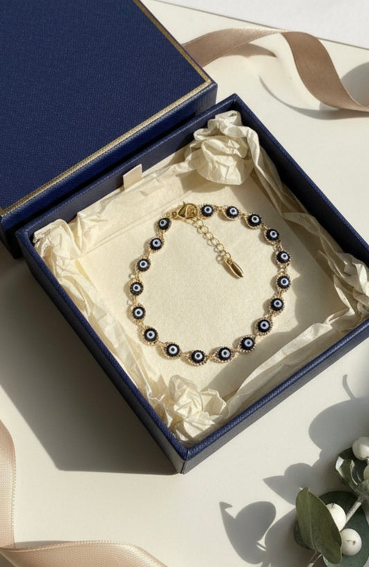 Evil eye bracelet