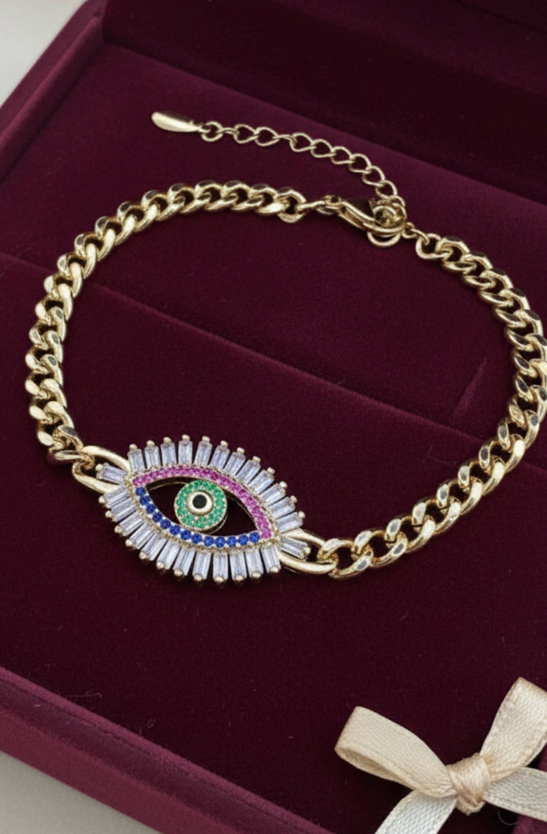 Evil eye bracelet