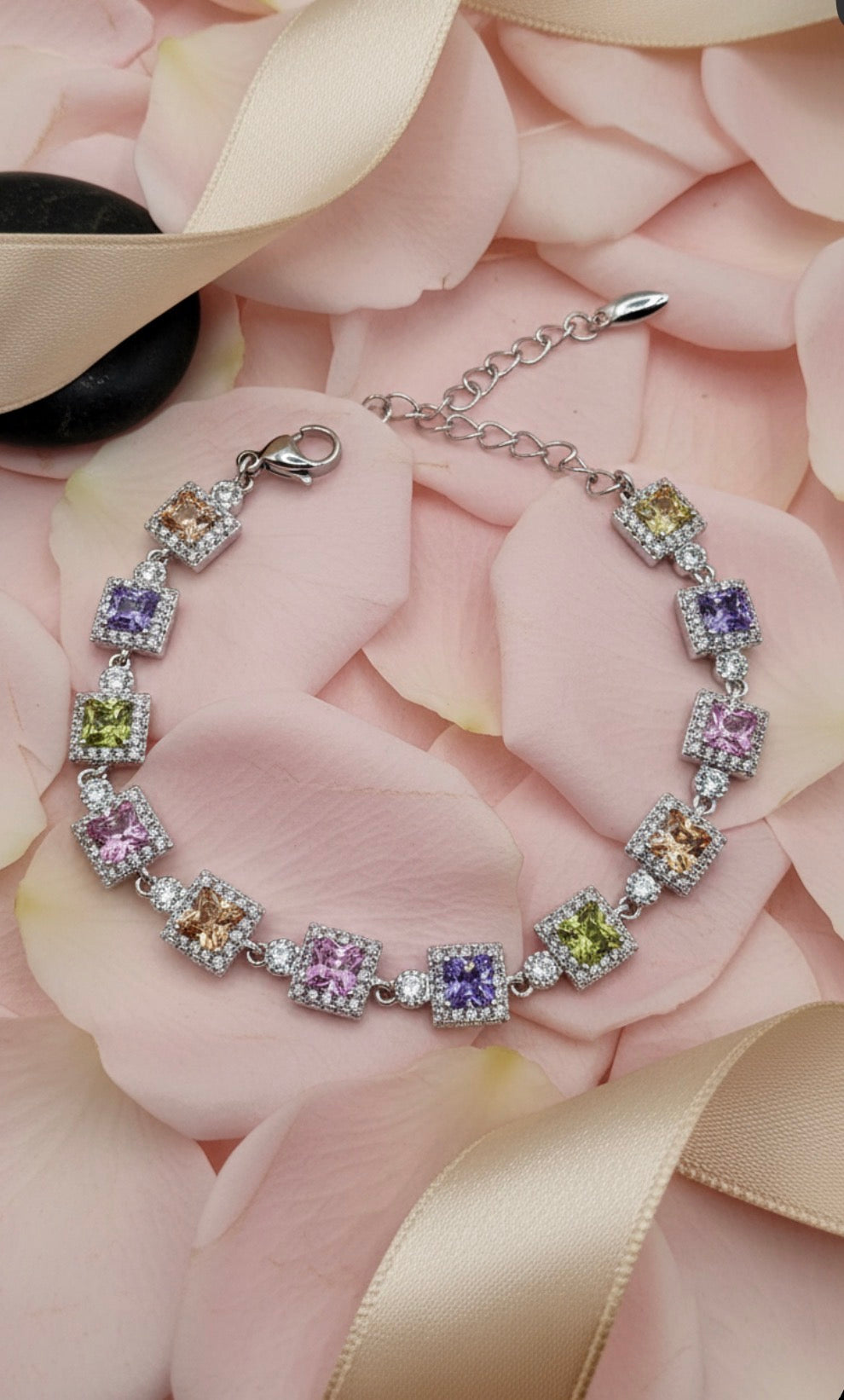 Pastel Princess Zirconia Bracelet