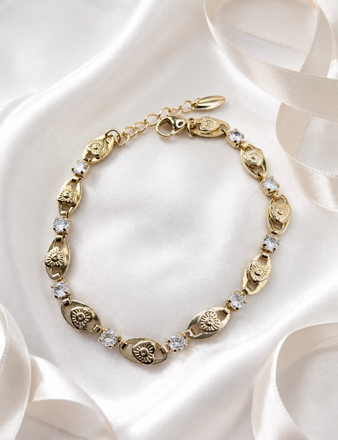 Heart Link Bracelet