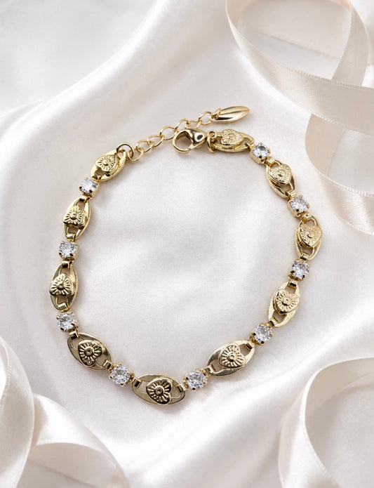 Heart Link Bracelet