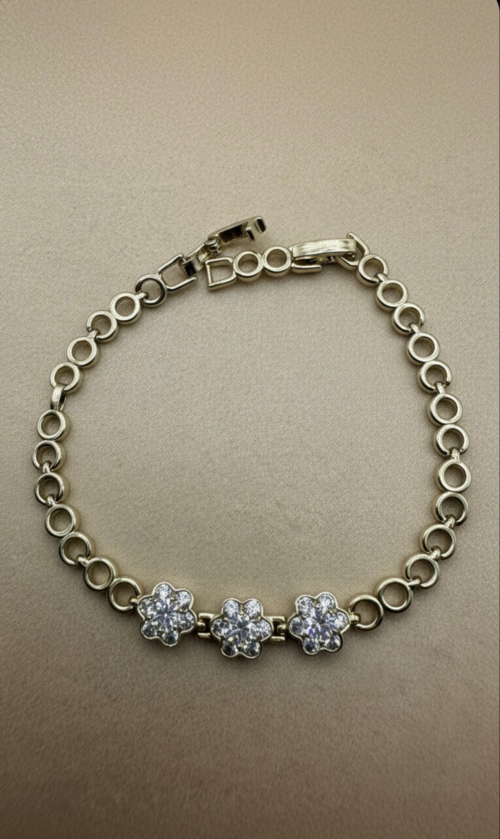 Flower Zirconia Bracelet