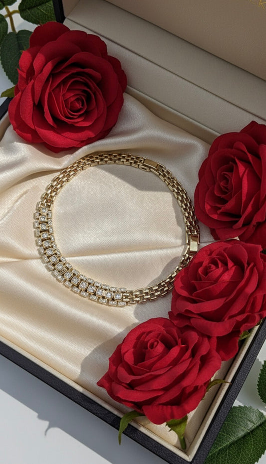 Square Crystal Bracelet