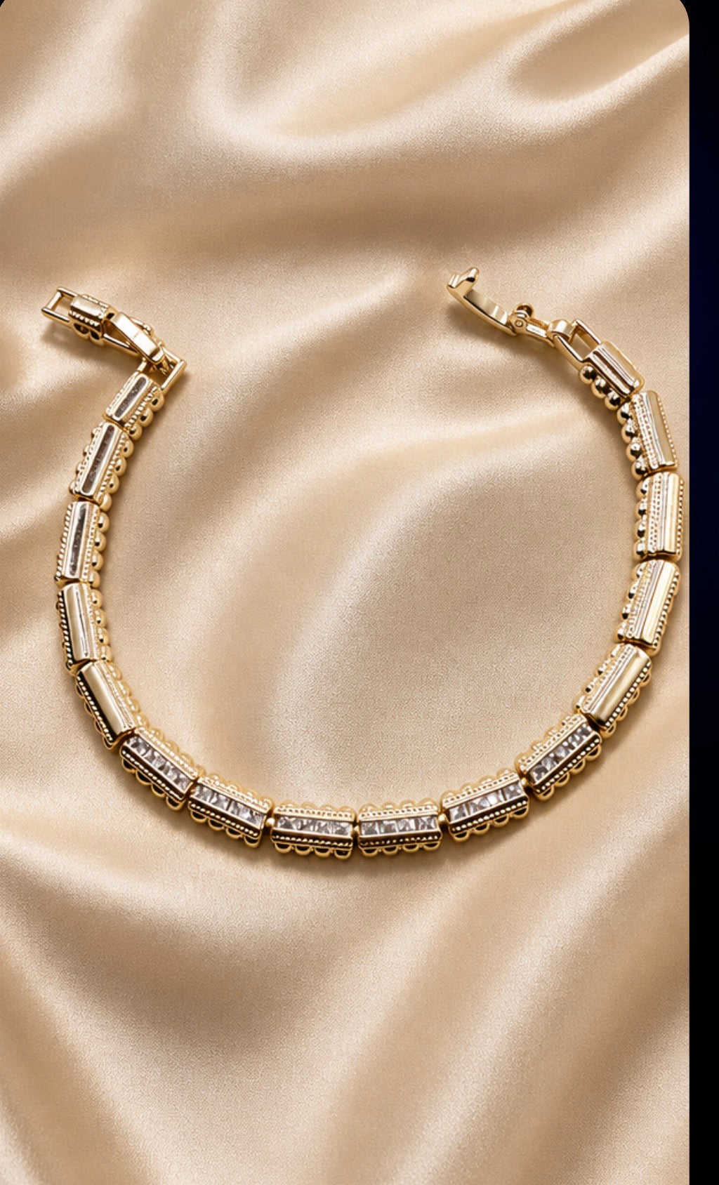 Baguette Zirconia Bracelet