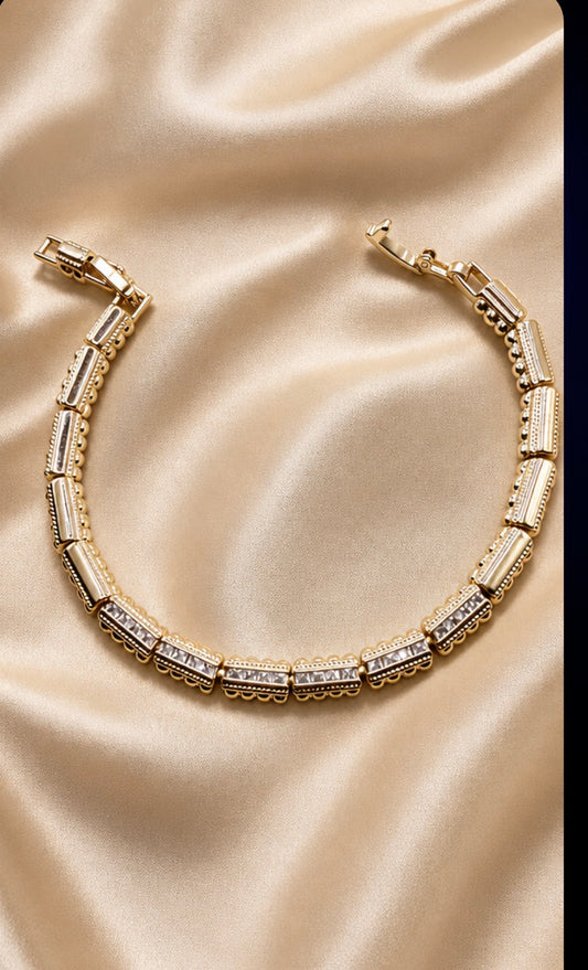 Baguette Zirconia Bracelet