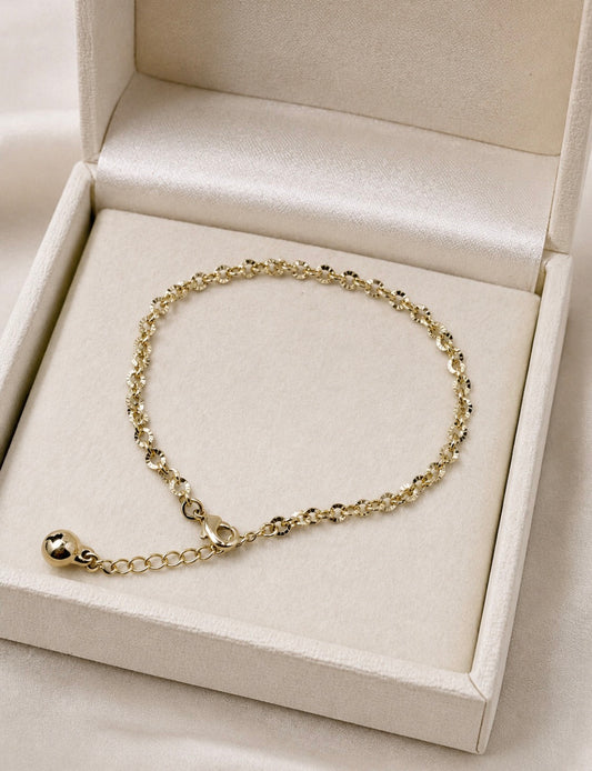 Textured Chain Bracelet